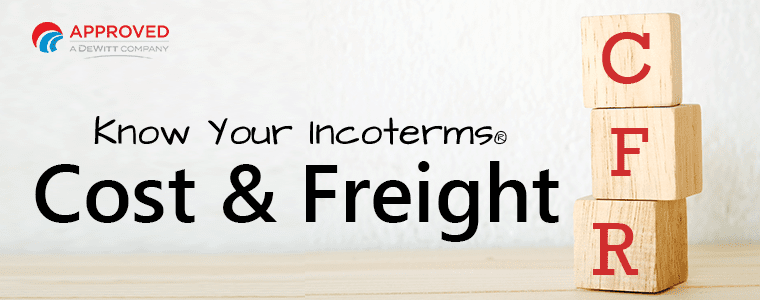 Incoterms CFR