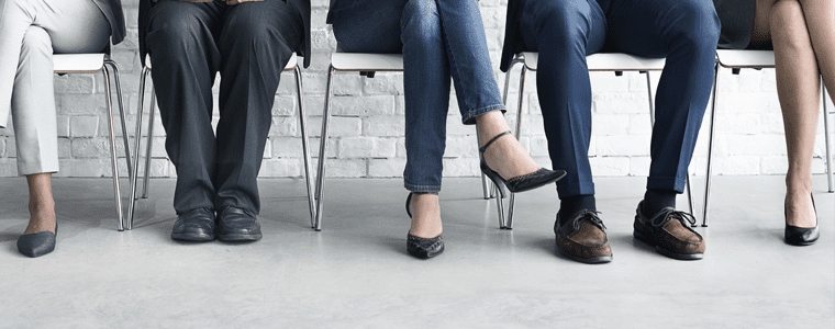 new hires sitting in chairs