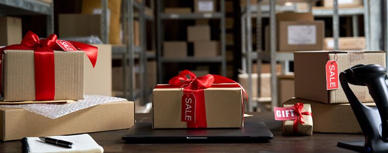 holiday sale packages warehouse