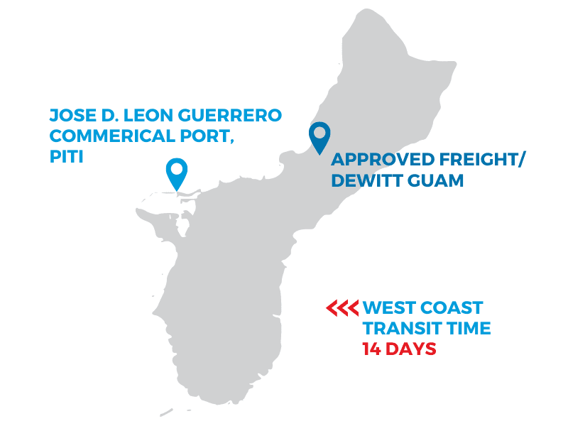 AFF Guam Map