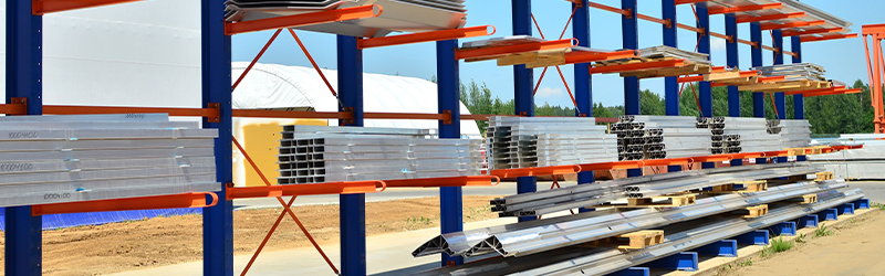 071823 Warehouse racking – Cantilever