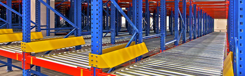 071823 Warehouse racking – flow racks